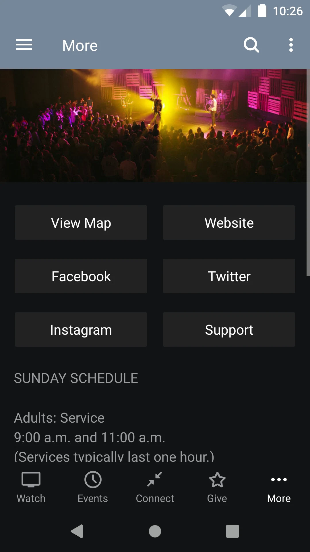 Browns Bridge Church screenshot